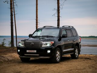 2008 Toyota Land Cruiser 200 Series, чёрный, 2700000 рублей, вид 1