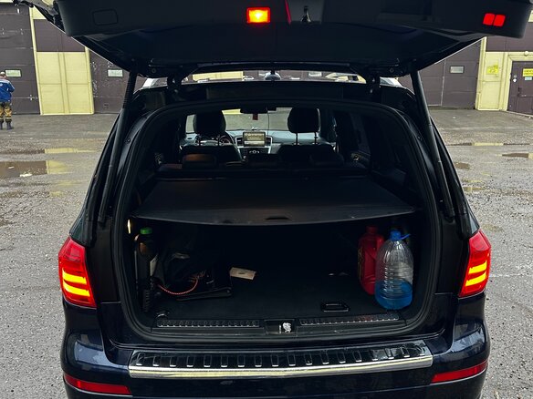 2013 Mercedes-Benz GL-Класс 350 II (X166), синий, 2700000 рублей - вид 12