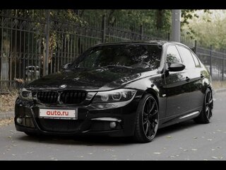 2009 BMW 3 серии 320d V (E90/E91/E92/E93) Рестайлинг, чёрный, 1600000 рублей, вид 1