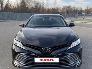 2021 Toyota Camry VIII (XV70), чёрный, 4500000 рублей, вид 2