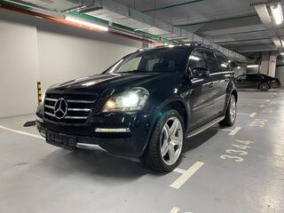 2012 Mercedes-Benz GL-Класс 500 I (X164) Рестайлинг, чёрный, 3250000 рублей, вид 1