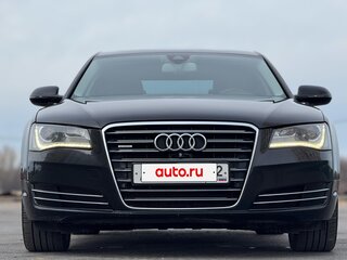 2012 Audi A8 Long III (D4), чёрный, 1750000 рублей, вид 2