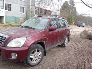 2007 Chery Tiggo (T11) I, красный, 300000 рублей, вид 1