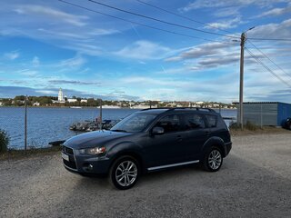 2011 Mitsubishi Outlander II Рестайлинг, серый, 1210000 рублей, вид 3