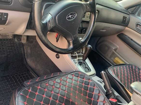 2006 Subaru Forester II Рестайлинг, красный, 700000 рублей - вид 8