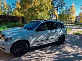 2009 BMW X5 30d II (E70), белый, 1900000 рублей, вид 3