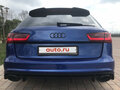 2016 Audi RS 6 performance III (C7) Рестайлинг, синий - вид 4