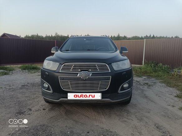2014 Chevrolet Captiva I Рестайлинг 2, чёрный, 1300000 рублей - вид 1