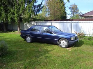 1986 Mercedes-Benz 190 (W201), синий, 1999000 рублей, вид 3