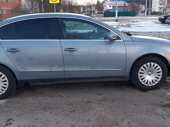 2010 Volkswagen Passat B6, серый - вид 2