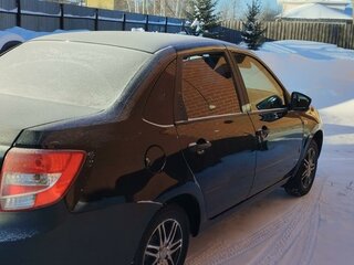 2018 Lada (ВАЗ) Granta I Рестайлинг, чёрный, 620000 рублей, вид 2