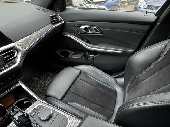 2019 BMW 3 серии 320d xDrive VII (G2x), синий - вид 4