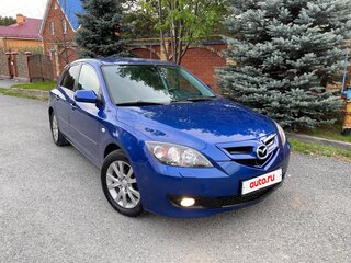 2007 Mazda 3 I (BK) Рестайлинг, синий, 790000 рублей, вид 1