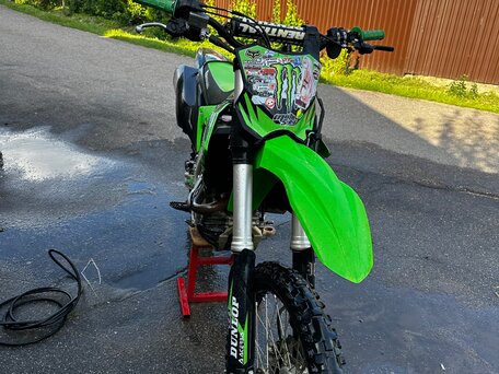 2017 Kawasaki KX 450, зелёный, 570000 рублей, вид 4