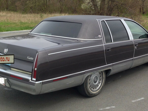1995 Cadillac Fleetwood II, серый - вид 3