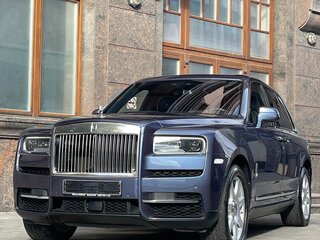 2021 Rolls-Royce Cullinan I (Series I), синий, 35000000 рублей, вид 3