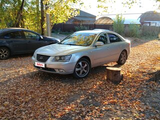 2008 Hyundai Sonata V (NF) Рестайлинг, серебристый, 655000 рублей, вид 1