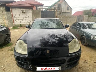 2004 Porsche Cayenne I (955), чёрный, 600000 рублей, вид 1