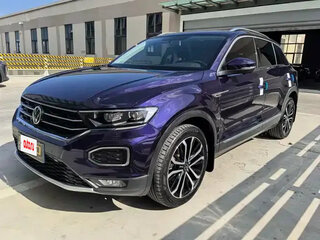 2022 Volkswagen T-Roc I Рестайлинг, фиолетовый, 1484000 рублей, вид 1