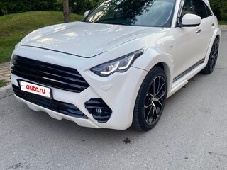 2013 Infiniti FX50 II (S51) Рестайлинг, белый, 2350000 рублей, вид 2