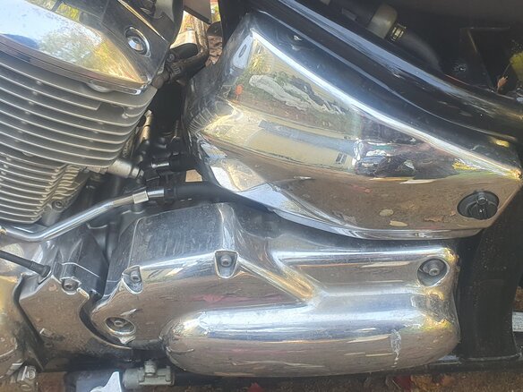 2001 Yamaha XVS1100, чёрный, 565000 рублей - вид 9