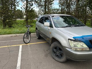 2002 Toyota Harrier I (XU10) Рестайлинг, серебристый, 1000000 рублей, вид 3