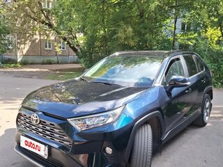 2019 Toyota RAV4 V (XA50), синий, 3100000 рублей, вид 1