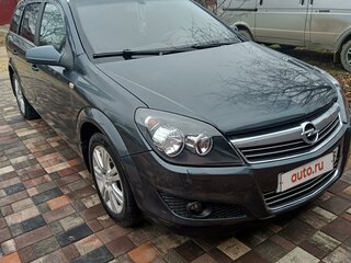 2008 Opel Astra H Рестайлинг, синий, 750000 рублей, вид 4