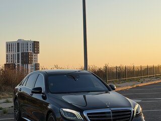 2015 Mercedes-Benz S-Класс 500 Long VI (W222, C217), чёрный, 3199000 рублей, вид 4
