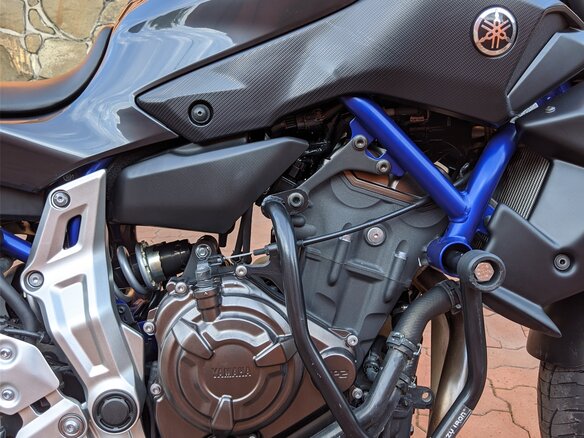 2014 Yamaha MT-07 (FZ-07), чёрный, 674500 рублей - вид 9