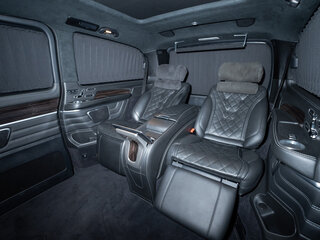 2019 Mercedes-Benz V-Класс Long 250 d длинный III (W447) Рестайлинг, чёрный, 9900000 рублей, вид 4