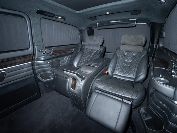 2019 Mercedes-Benz V-Класс Long 250 d длинный III (W447) Рестайлинг, чёрный, 9900000 рублей - вид 3