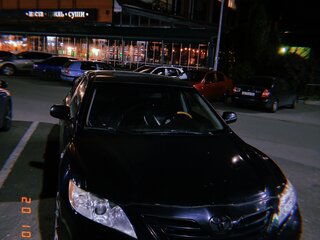 2007 Toyota Camry VI (XV40), чёрный, 970000 рублей, вид 1
