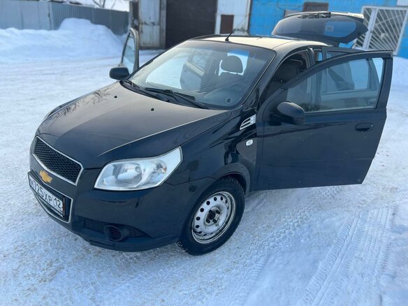 2010 Chevrolet Aveo I Рестайлинг, чёрный, 600000 рублей