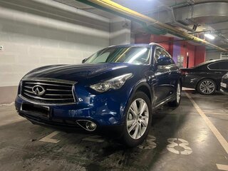 2012 Infiniti FX30d II (S51) Рестайлинг, синий, 1790000 рублей, вид 1