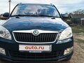 2012 Skoda Fabia II Рестайлинг, синий, 860000 рублей