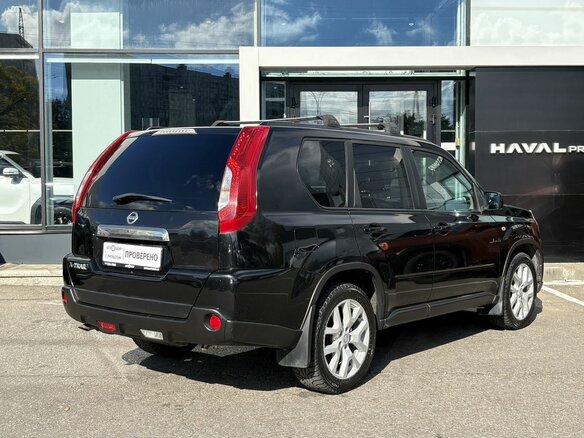 2011 Nissan X-Trail II Рестайлинг, чёрный - вид 3