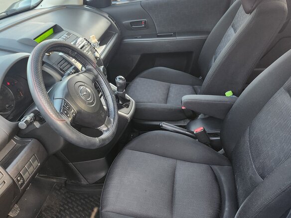 2008 Mazda 5 I (CR) Рестайлинг, серый, 700000 рублей - вид 4