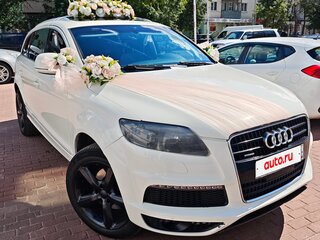 2009 Audi Q7 I (4L), белый, 1450000 рублей, вид 4