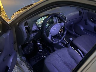 2006 Hyundai Accent ТагАЗ II, бежевый, 220000 рублей, вид 4
