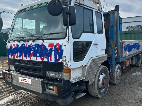 1999 Fuso (Mitsubishi) Fighter, белый, 5500000 рублей - вид 2