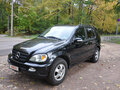 2002 Mercedes-Benz M-Класс 320 I (W163) Рестайлинг, чёрный