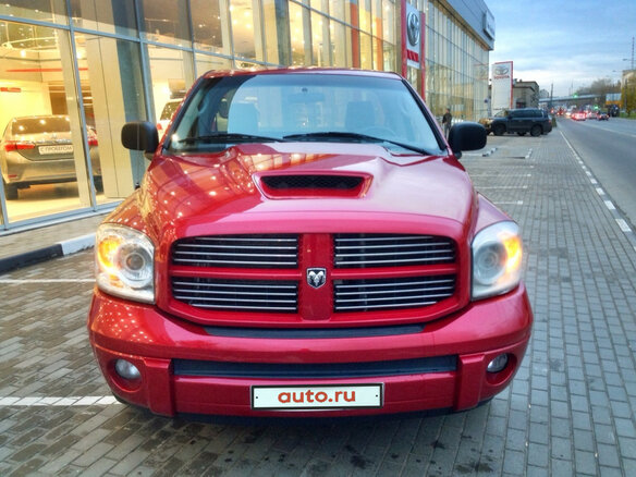 2008 Dodge RAM III (DR/DH), красный - вид 5