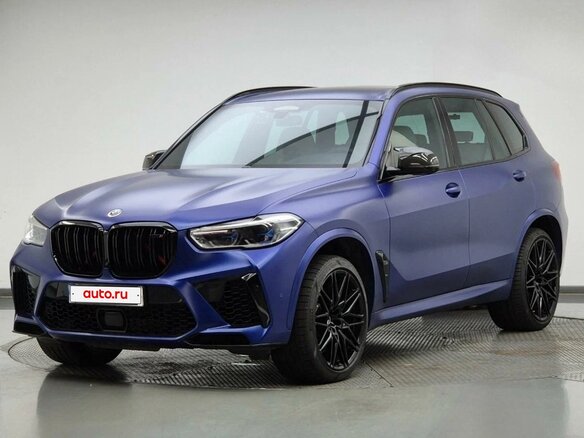 2021 BMW X5 M III (F95), синий, 9300000 рублей