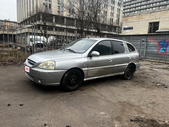 2004 Kia Rio I Рестайлинг, серебристый, 200000 рублей
