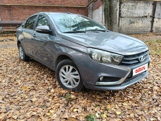 2016 Lada (ВАЗ) Vesta I, серый, 590000 рублей, вид 1