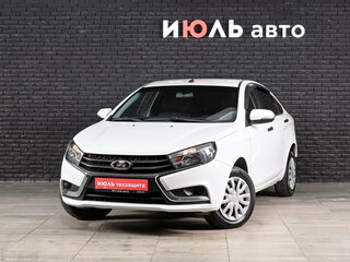 2021 Lada (ВАЗ) Vesta I, белый, 880000 рублей, вид 1