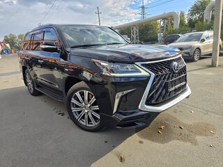 2016 Lexus LX 570 III Рестайлинг 2, чёрный, 6750000 рублей, вид 2