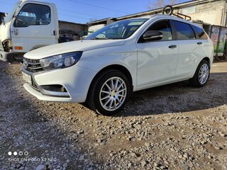 2021 Lada (ВАЗ) Vesta SW I, белый, 1200000 рублей, вид 1