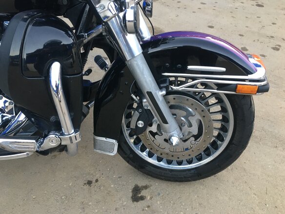 2011 Harley-Davidson Electra Glide, фиолетовый, 1199777 рублей - вид 9